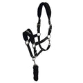 Whitaker Hc160 Club Headcollar & Leadrope Set Black