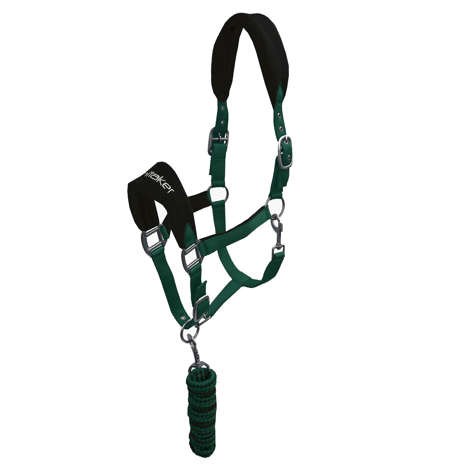 Whitaker Hc160 Club Headcollar & Leadrope Set Green