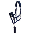 Whitaker Hc160 Club Headcollar & Leadrope Set Navy