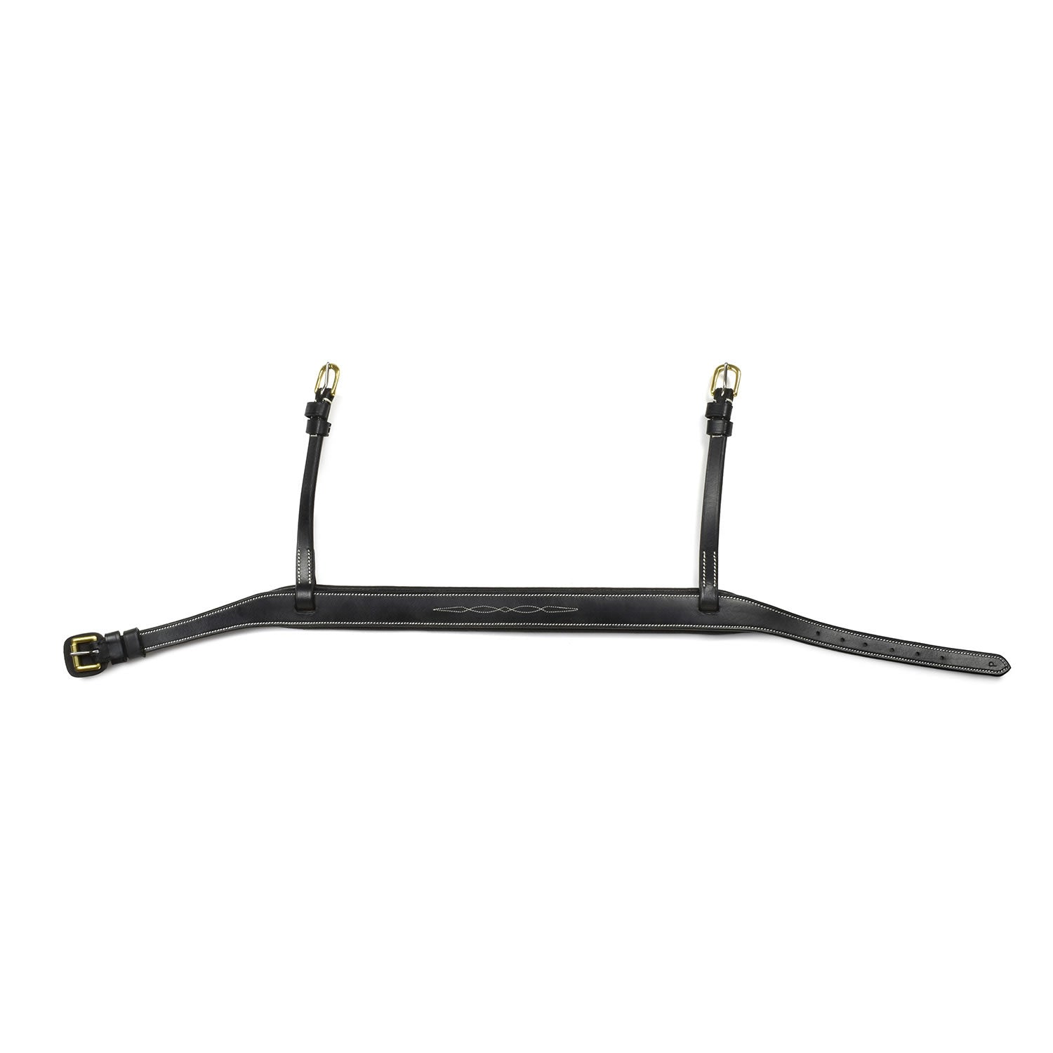 Whitaker Nb102 Flat Snaffle Noseband Black
