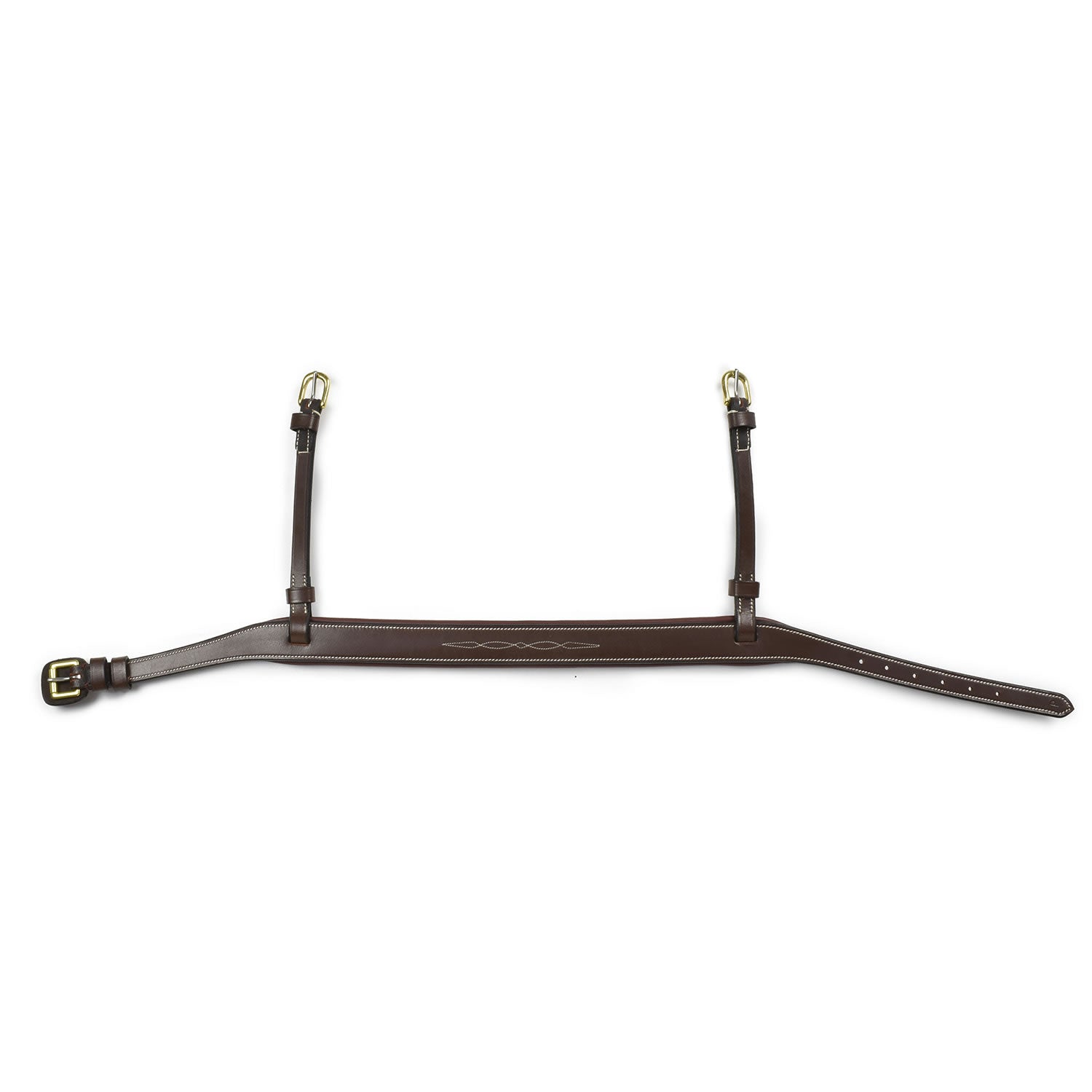 Whitaker Nb102 Flat Snaffle Noseband Havana