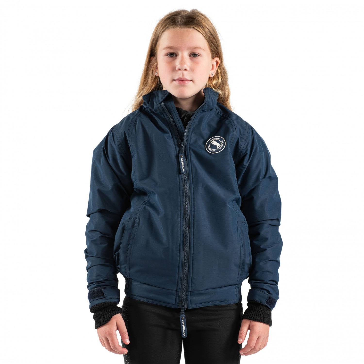 Whitaker Ow165k Holwick Youngrider Team Jacket Navy