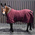 Whitaker R373 Bilbao Bonded Fleece Rug Burgundy/navy