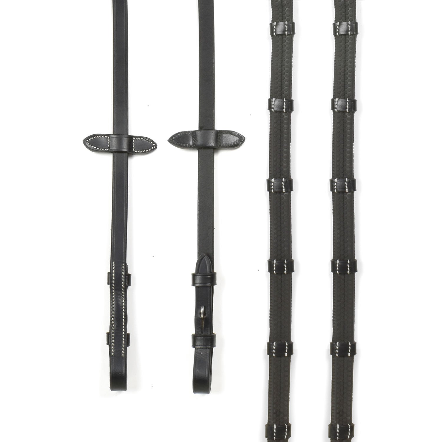 Whitaker Rer100 Billet 9-loop Reins Black