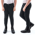 Whitaker B142k Miami Kids Breeches with Silicone Seat Black