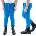 Whitaker B142k Miami Kids Breeches with Silicone Seat Blue