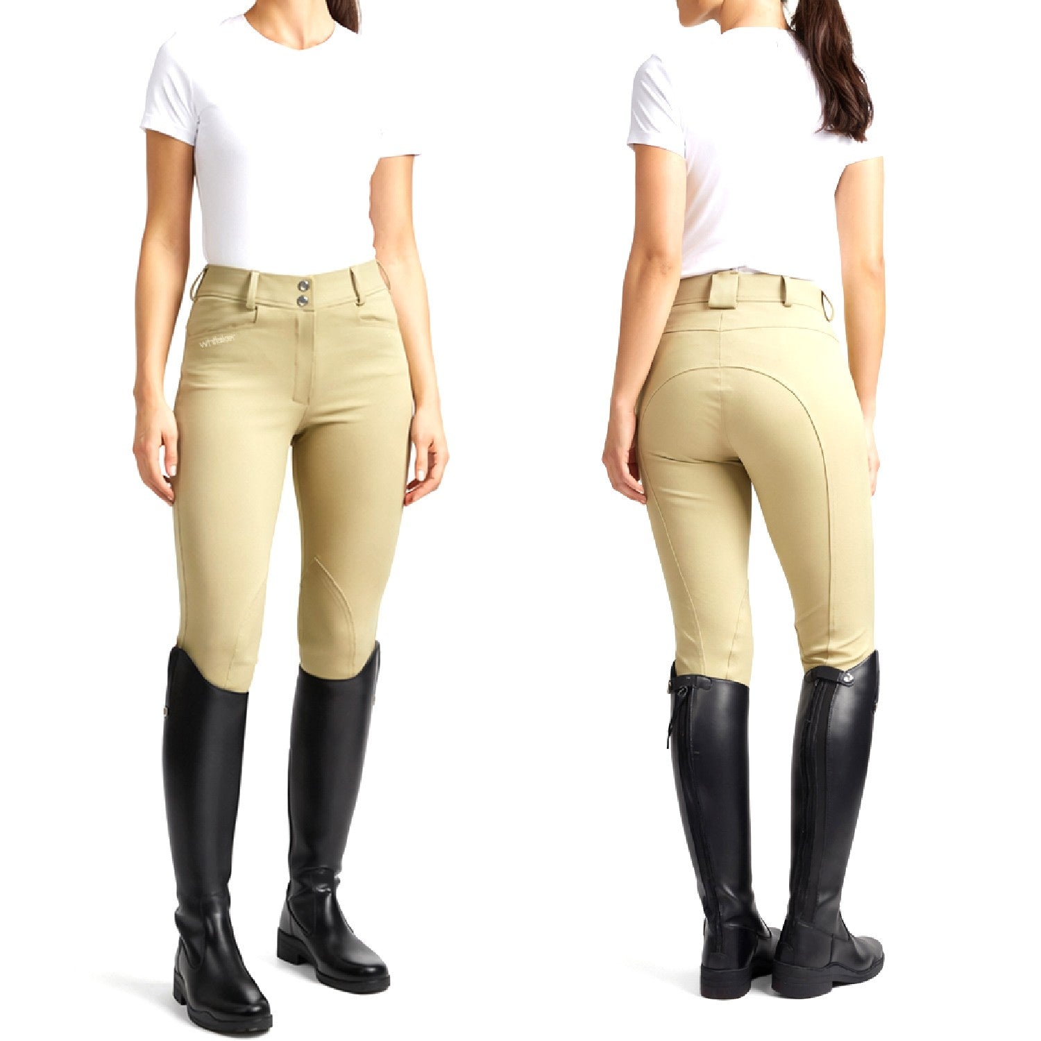 Whitaker B238l Hemsworth Ladies Breeches Beige