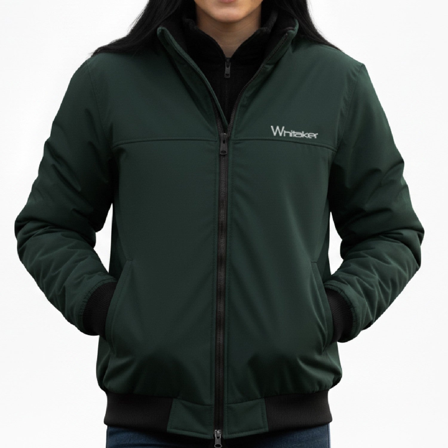 Whitaker Ow040 Wyke Fleece Lined Smug Jacket Green
