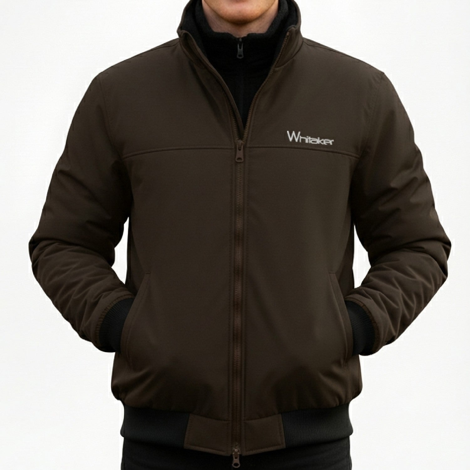 Whitaker Ow040 Wyke Fleece Lined Smug Jacket Brown