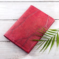 A6 Leaf Leather Notebook