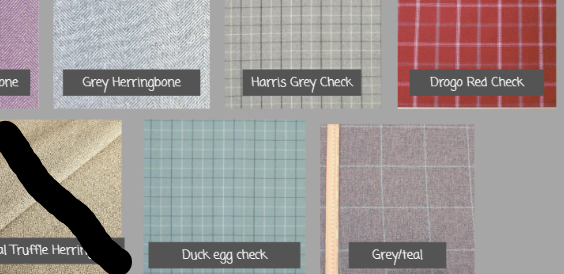 Harris Grey Check Pet Blanket | Reversible Sherpa Fleece | Handmade Luxury Dog Throw | Customisable UK
