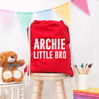 Boy's Personalised Brother Gym Bag
