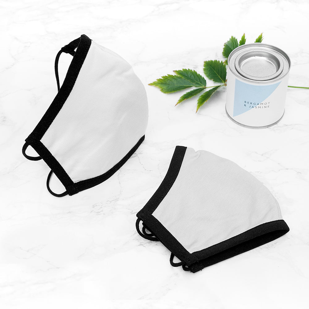 Treat Republic Colour Range Comfort-Fit Face Covering - Pack of 2
