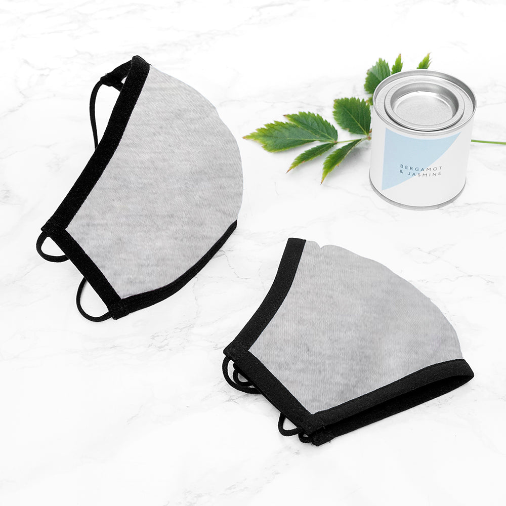 Treat Republic Colour Range Comfort-Fit Face Covering - Pack of 2