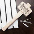 Personalised DIY Expert Wooden Mallet