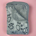 Dog Blanket - Grey Paws