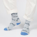 Save the Dolphin Bamboo Socks