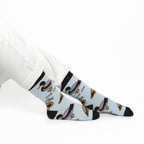 Blue Farm Animals Bundle of 3 Bamboo Sock Set
