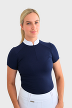 Short Sleeved Show Shirt - Navy