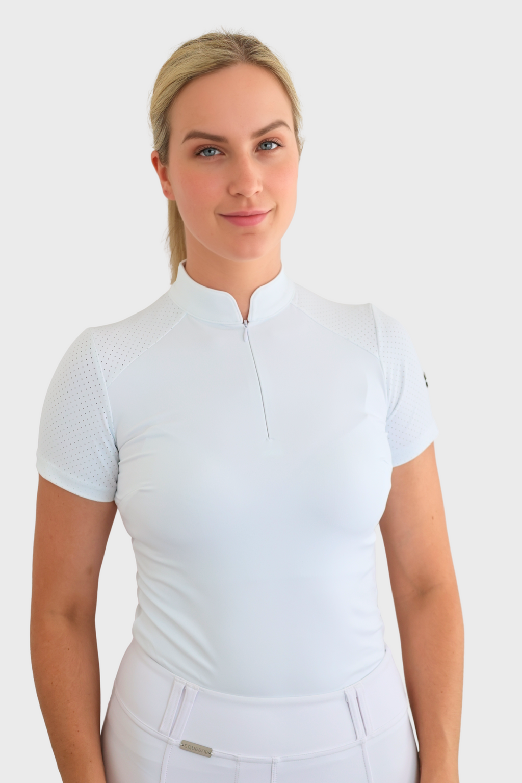 Short Sleeved Show Shirt - White