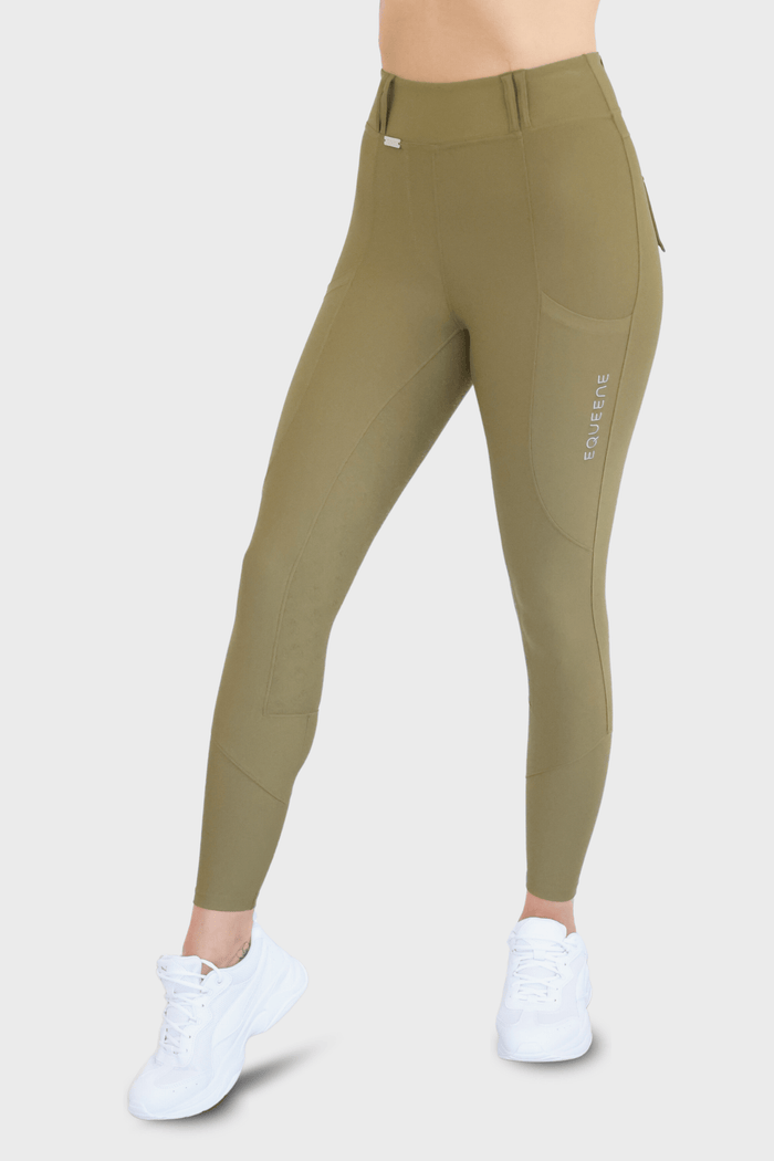 Equeene Isla Performance Breeches - Khaki