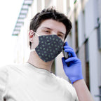 Diamond Pattern Face Mask