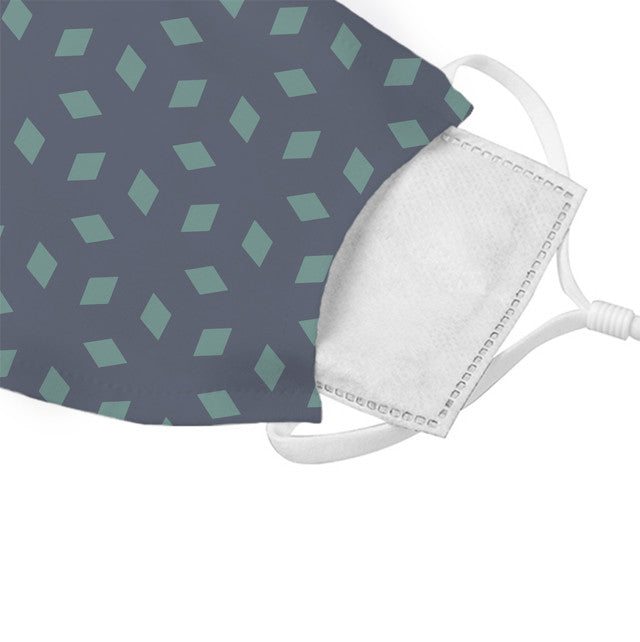 Diamond Pattern Face Mask