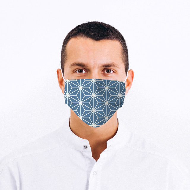 Geometric Star Pattern Face Mask
