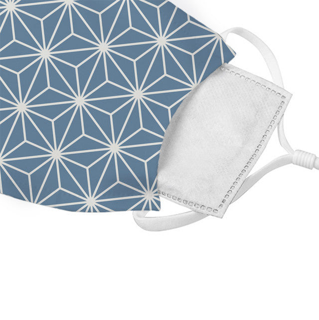 Geometric Star Pattern Face Mask