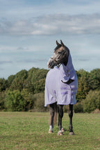 Fleece Rug With Neck Cover - Violet