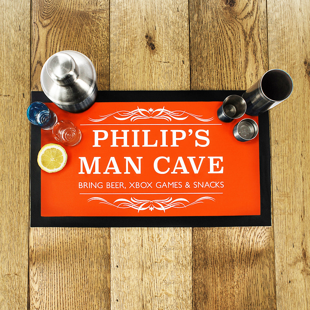 Gentlemen's Man Cave Bar Mat