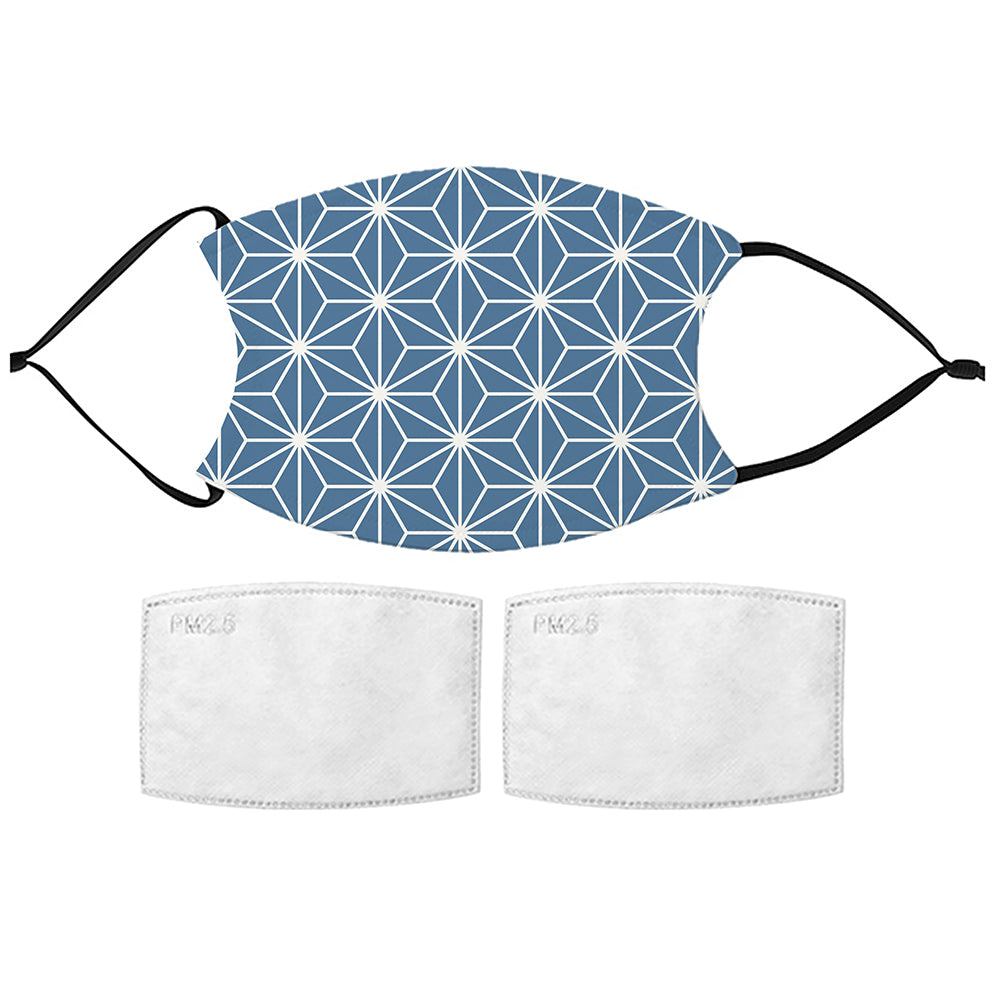 Geometric Star Pattern Face Mask