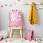 Girl's Personalised Sister Gym Bag