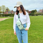 Dog Walking Bum Bag - Sage Green
