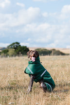 Luxe Waterproof Dog Coat 0g - Hunter Green