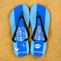 Hen Party Personalised Flip Flops in Light Blue