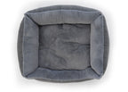 THE BALMORAL | LUXURY HERRINGBONE BOLSTER DOG BED