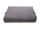 THE BALMORAL | LUXURY HERRINGBONE FLAT PILLOW DOG BED