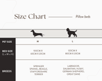 THE BALMORAL | LUXURY HERRINGBONE FLAT PILLOW DOG BED