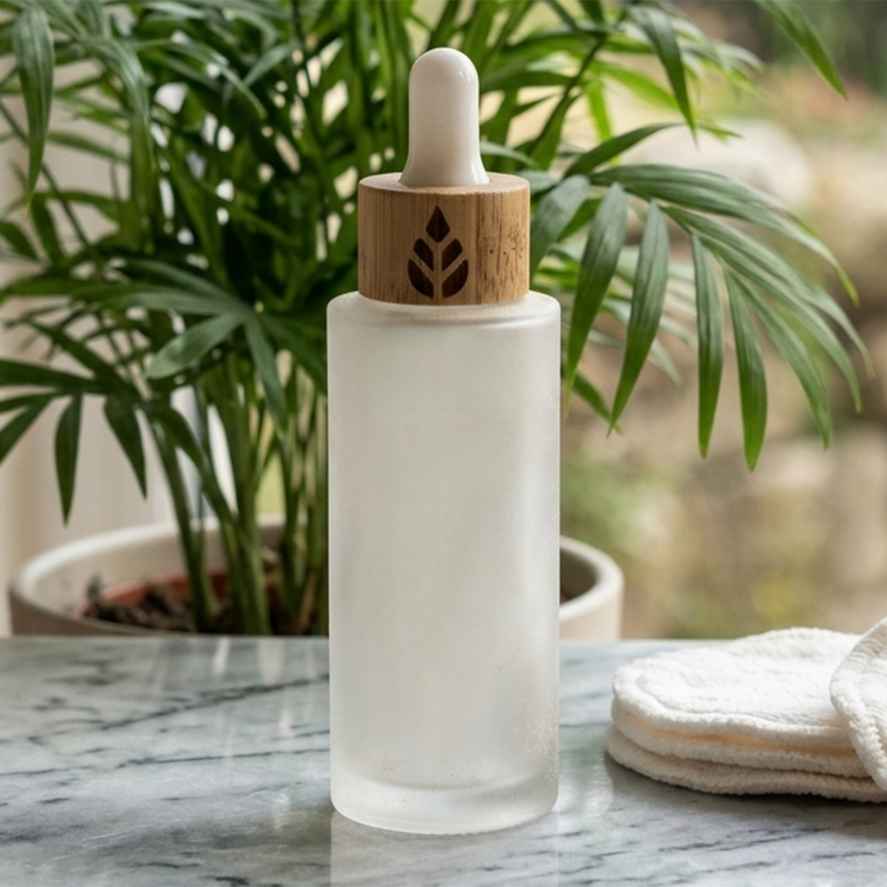 Bamboo Glass Serum Bottle