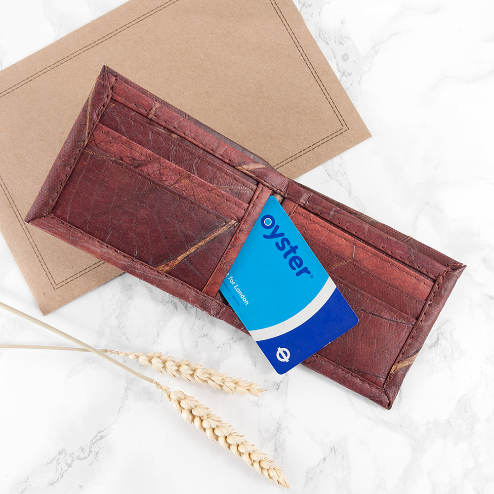 Leaf Leather Men's Wallet