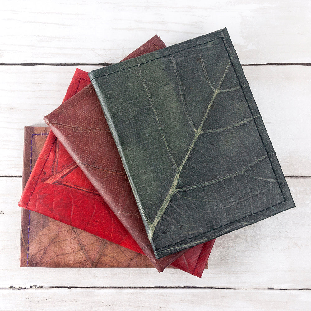 Leaf Leather Passport Cover