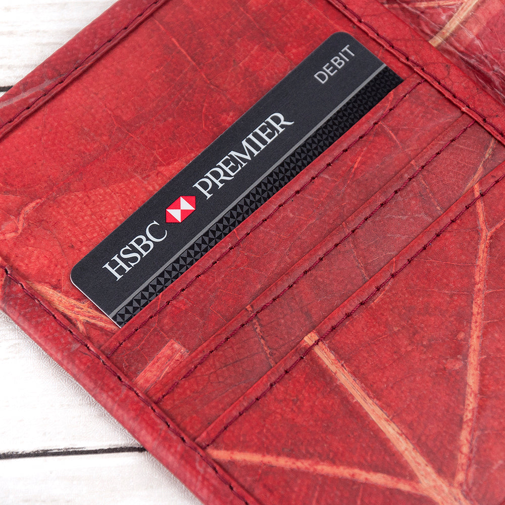 Leaf Leather Passport Cover