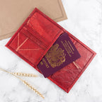 Leaf Leather Passport Cover