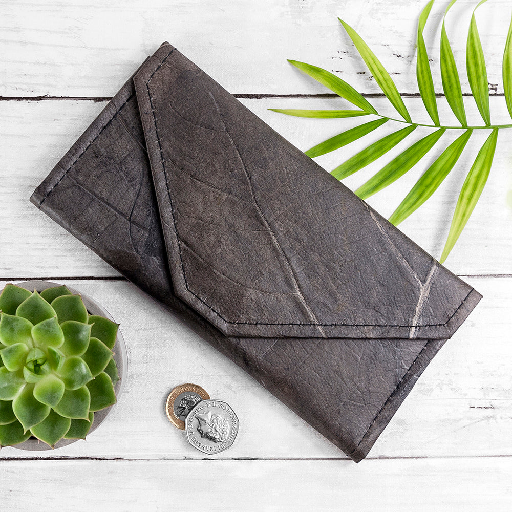 Leaf Leather Women's Envelope Wallet