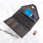 Leaf Leather Women's Envelope Wallet