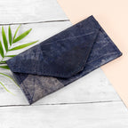 Leaf Leather Women's Envelope Wallet