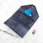 Leaf Leather Women's Envelope Wallet