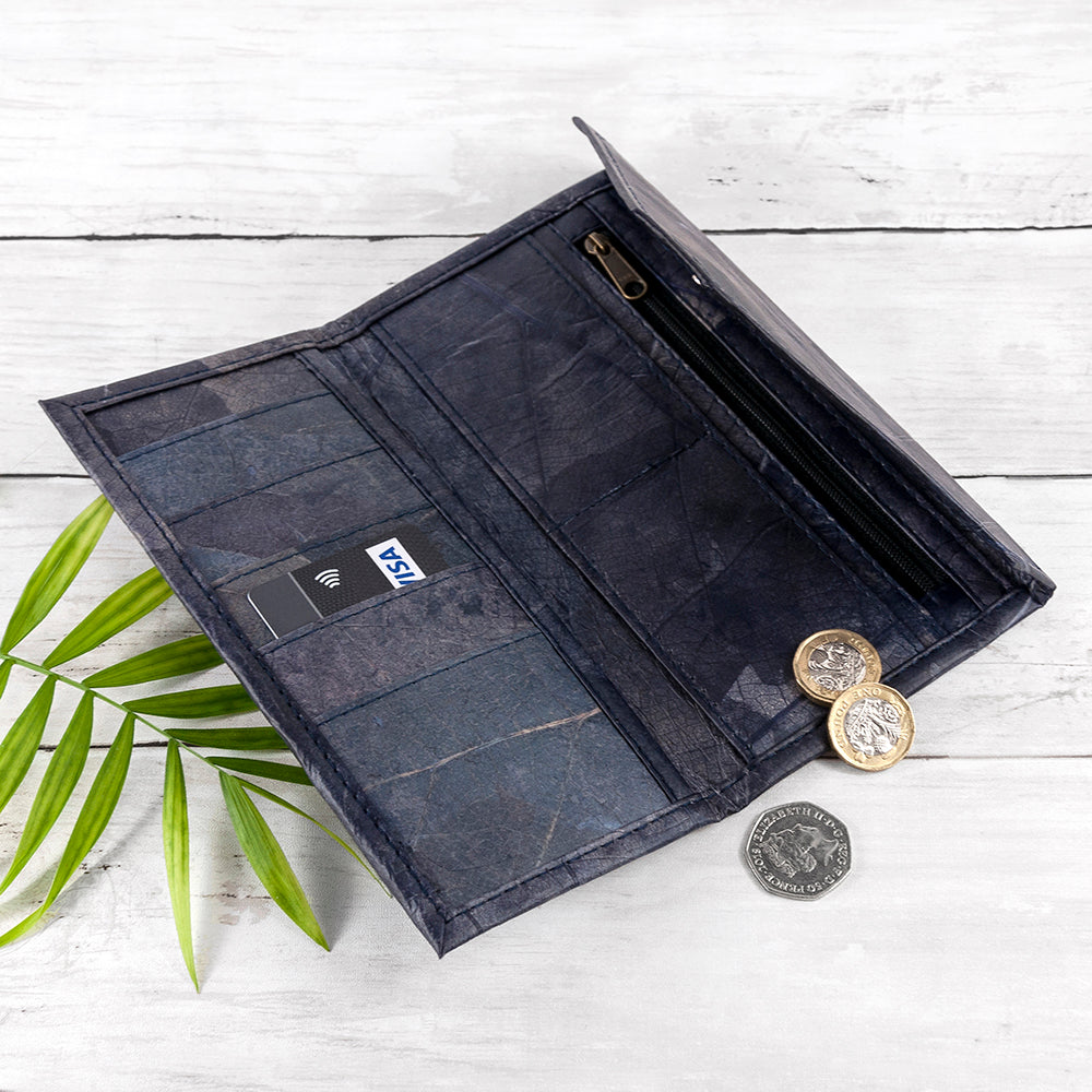 Leaf Leather Women's Envelope Wallet