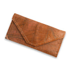 Leaf Leather Women's Envelope Wallet